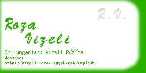 roza vizeli business card